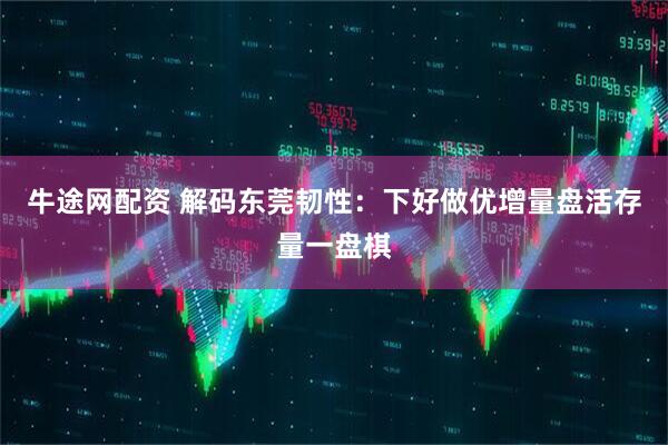 牛途网配资 解码东莞韧性：下好做优增量盘活存量一盘棋